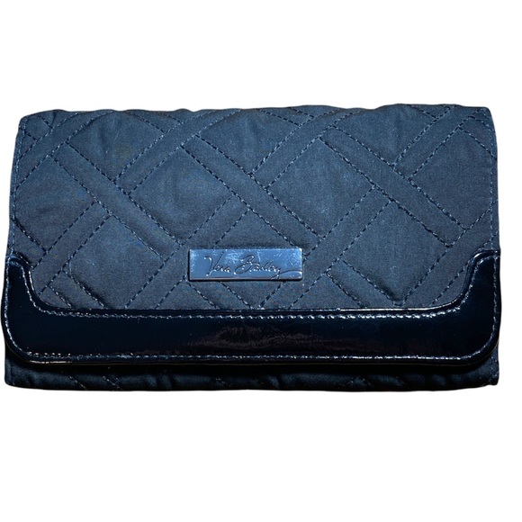 Vera Bradley Bags Vera Bradley Black Quilted Wallet Poshmark